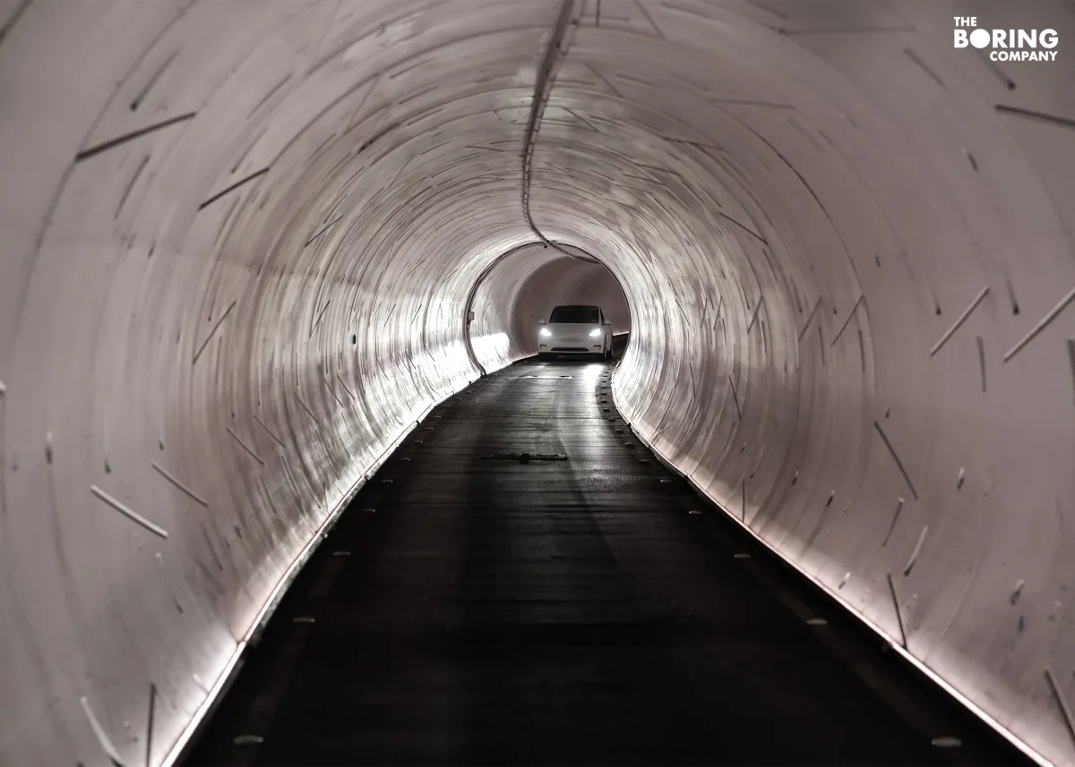 The Boring Company tunnel