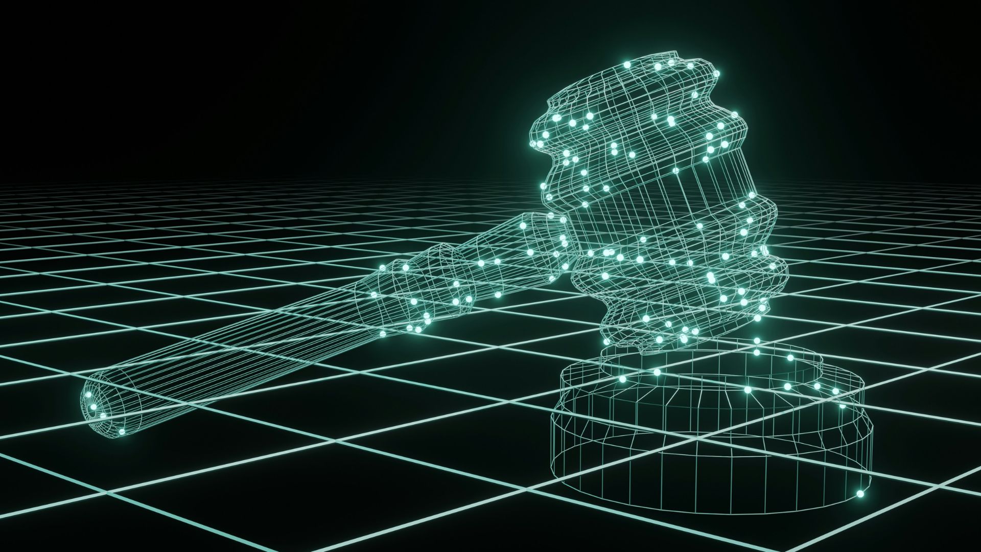 Логотип AI-лаборатории Grubel на фоне юридических документов