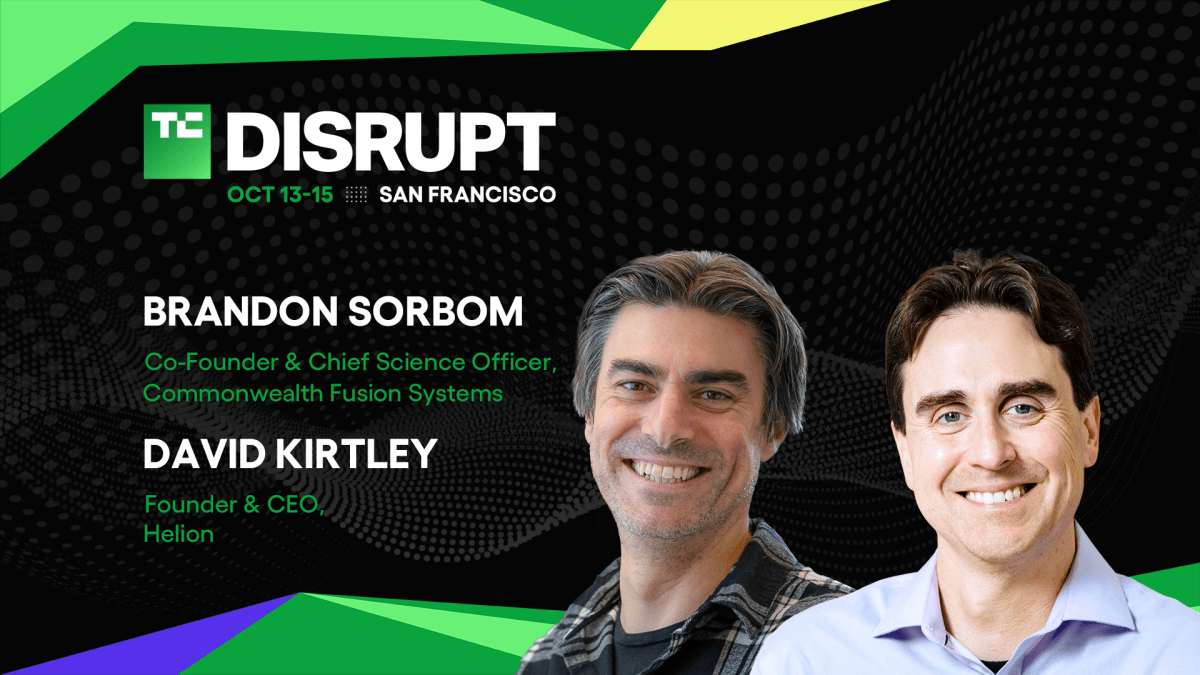 Основатели термоядерных стартапов CFS и Helion на сцене TechCrunch Disrupt 2026